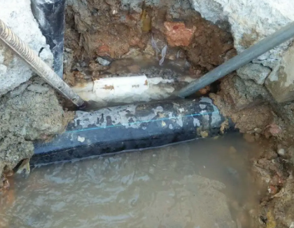交城测漏水之水管漏水